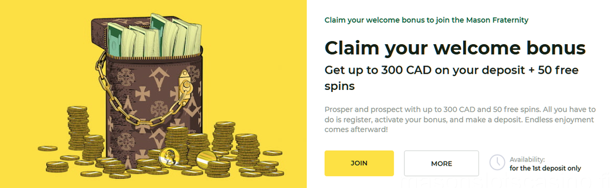 Masonslots Casino pelit