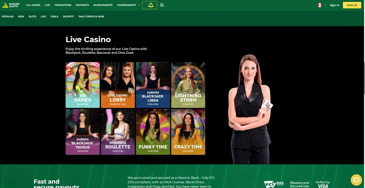 Masonslots Casino Casino
